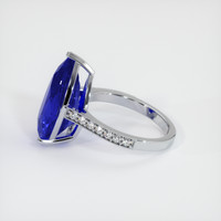 10.15 Ct. Blue Sapphire Ring, Platinum 950 4
