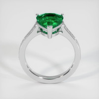 2.42 Ct. Emerald Ring, Platinum 950 3