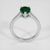 1.90 Ct. Emerald Ring, Platinum 950 3