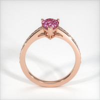 1.27 Ct. Sapphire Ring, 18K Rose Gold 3