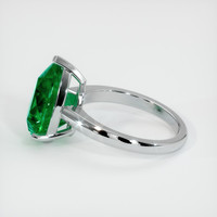 4.60 Ct. Emerald Ring, Platinum 950 4