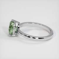 1.60 Ct. Green Sapphire Ring, Platinum 950 4