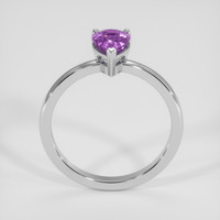 1.62 Ct. Pinkish Purple Sapphire Ring, Platinum 950 3