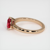 1.62 Ct. Ruby Ring, 14K Rose Gold 4