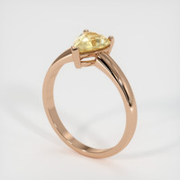 1.45 Ct. Sapphire Ring, 18K Rose Gold 2