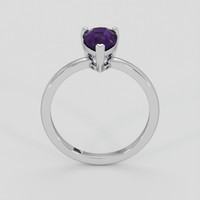 1.71 Ct. Purple Sapphire Ring, 10K White Gold 3