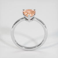 1.94 Ct. Padparadscha Sapphire Ring, 14K White Gold 3