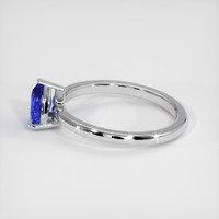 1.04 Ct. Sapphire Ring, 14K White Gold 4
