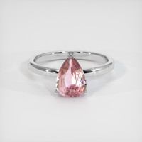 1.48 Ct. Sapphire Ring, 14K White Gold 1