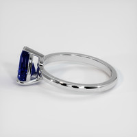 1.78 Ct. Sapphire Ring, 18K White Gold 4
