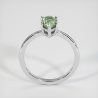 1.60 Ct. Green Sapphire Ring, 18K White Gold 3