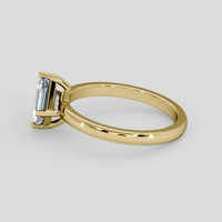 1.04 Ct. Bi Color Sapphire Ring, 10K Yellow Gold 4