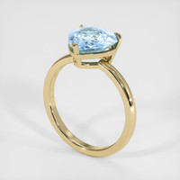 2.05 Ct. Gemstone Ring, 14K Yellow Gold 2