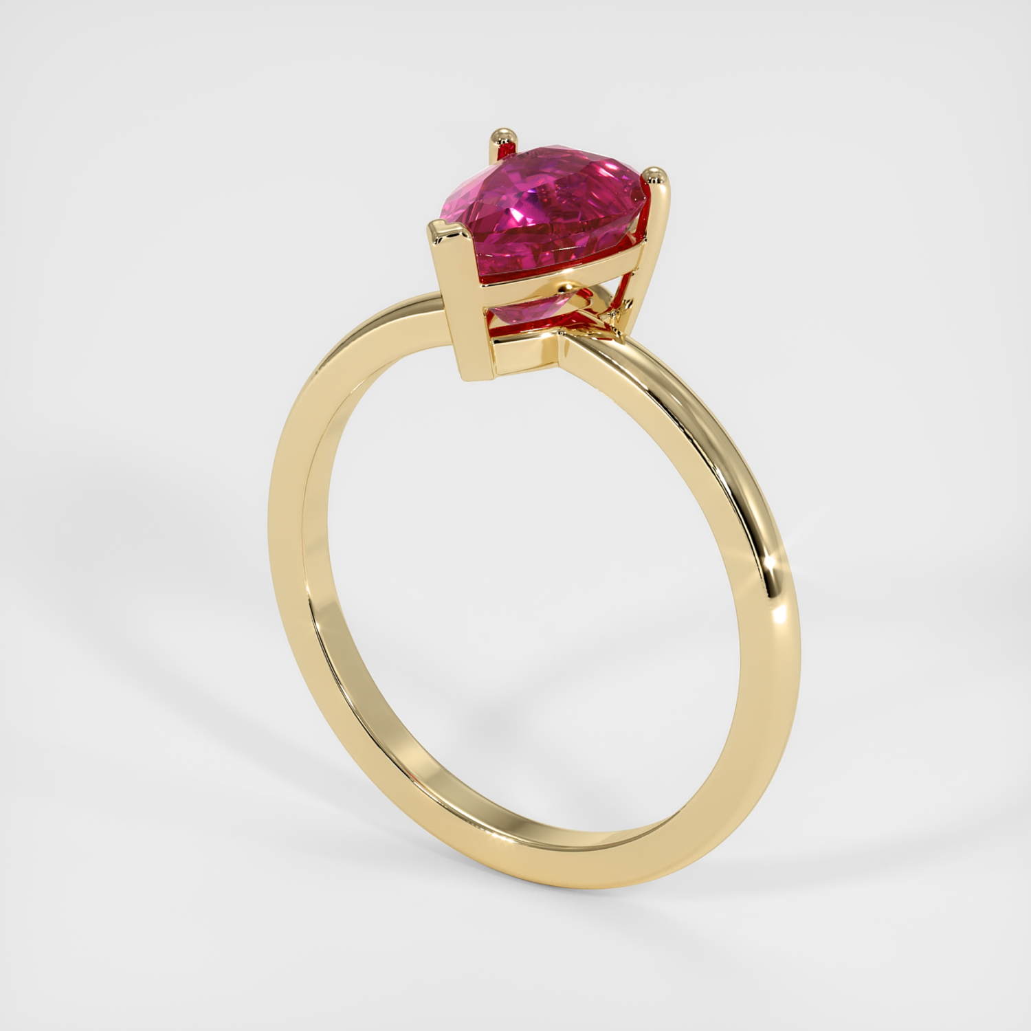 Sapphire Ring 2.37 Ct. 14K Yellow Gold | The Natural
