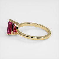 2.37 Ct. Sapphire Ring, 14K Yellow Gold 4