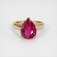 Ruby Ring 5.92 Ct., 14K Yellow Gold Preview