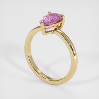 2.26 Ct. Sapphire Ring, 14K Yellow Gold 2