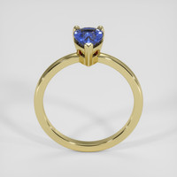 1.30 Ct. Blue Sapphire Ring, 14K Yellow Gold 3