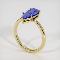 2.10 Ct. Sapphire Ring, 14K Yellow Gold 2