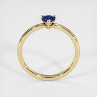 0.47 Ct. Sapphire Ring, 18K Yellow Gold 3