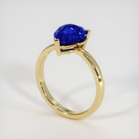 2.53 Ct. Sapphire Ring, 18K Yellow Gold 2