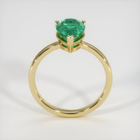 1.94 Ct. Emerald Ring, 18K Yellow Gold 3