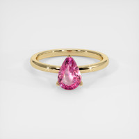 2.07 Ct. Sapphire Ring, 18K Yellow Gold 1
