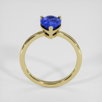 2.53 Ct. Blue Sapphire Ring, 18K Yellow Gold 3