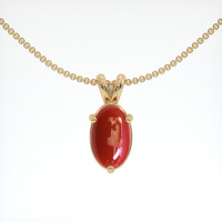 1.68 Ct. Gemstone Pendant, 14K Yellow Gold 1