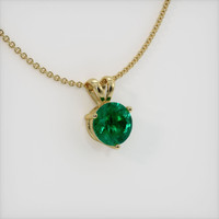 Emerald Pendant 1.74 Ct. 18K Yellow Gold Preview