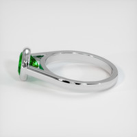 1.16 Ct. Emerald Ring, Platinum 950 4