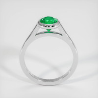 0.89 Ct. Emerald Ring, Platinum 950 3