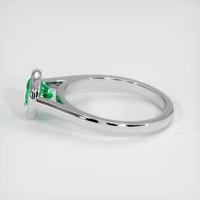 1.02 Ct. Emerald Ring, Platinum 950 4