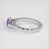 0.91 Ct. Sapphire Ring, Platinum 950 4