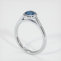 1.44 Ct. Sapphire Ring, Platinum 950 2