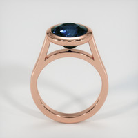 4.02 Ct. Sapphire Ring, 18K Rose Gold 3
