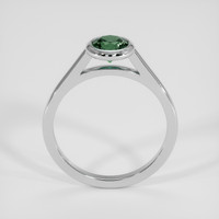 1.24 Ct. Green Sapphire Ring, 14K White Gold 3