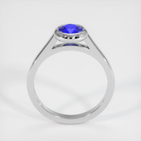 1.12 Ct. Sapphire Ring, 18K White Gold 3