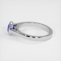 1.12 Ct. Sapphire Ring, 18K White Gold 4