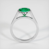 1.47 Ct. Emerald Ring, 18K White Gold 3
