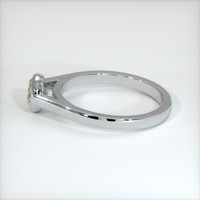 0.67 Ct. Sapphire Ring, 18K White Gold 4