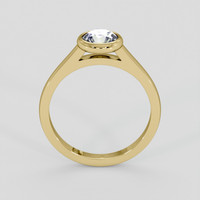 0.92 Ct. Bi Color Sapphire Ring, 10K Yellow Gold 3