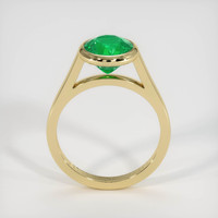 1.89 Ct. Emerald Ring, 18K Yellow Gold 3