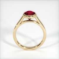 1.51 Ct. Ruby Ring, 18K Yellow Gold 3
