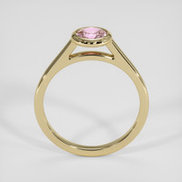 0.94 Ct. Pink Sapphire Ring, 18K Yellow Gold 3