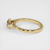0.60 Ct. Sapphire Ring, 18K Yellow Gold 4