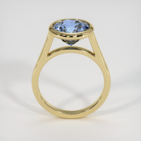 4.02 Ct. Bi Color Sapphire Ring, 18K Yellow Gold 3
