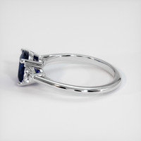 1.52 Ct. Blue Sapphire Ring, Platinum 950 4