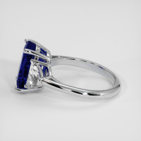 3.99 Ct. Blue Sapphire Ring, Platinum 950 4