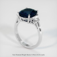 4.88 Ct. Sapphire Ring, Platinum 950 2